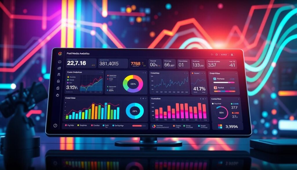 Paid Media Marketing Analytics Dashboard