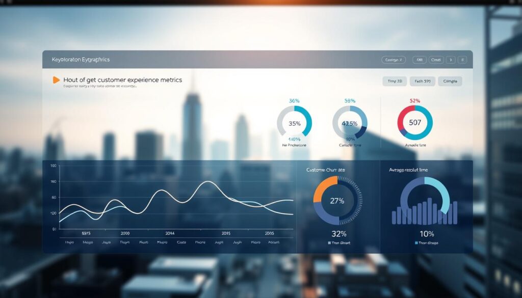 Customer Experience Metrics Visualization