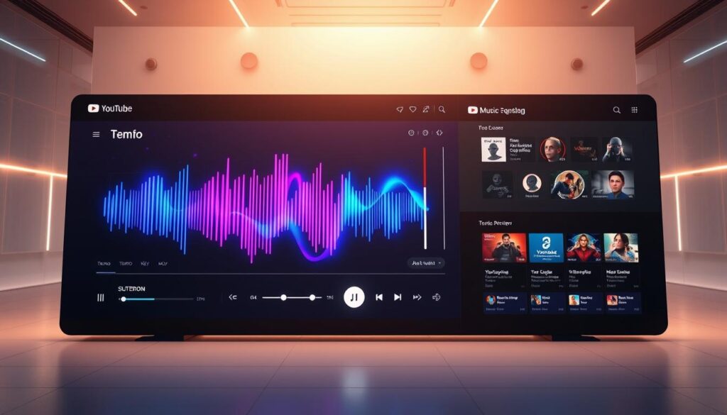 YouTube AI Music Assistant Interface