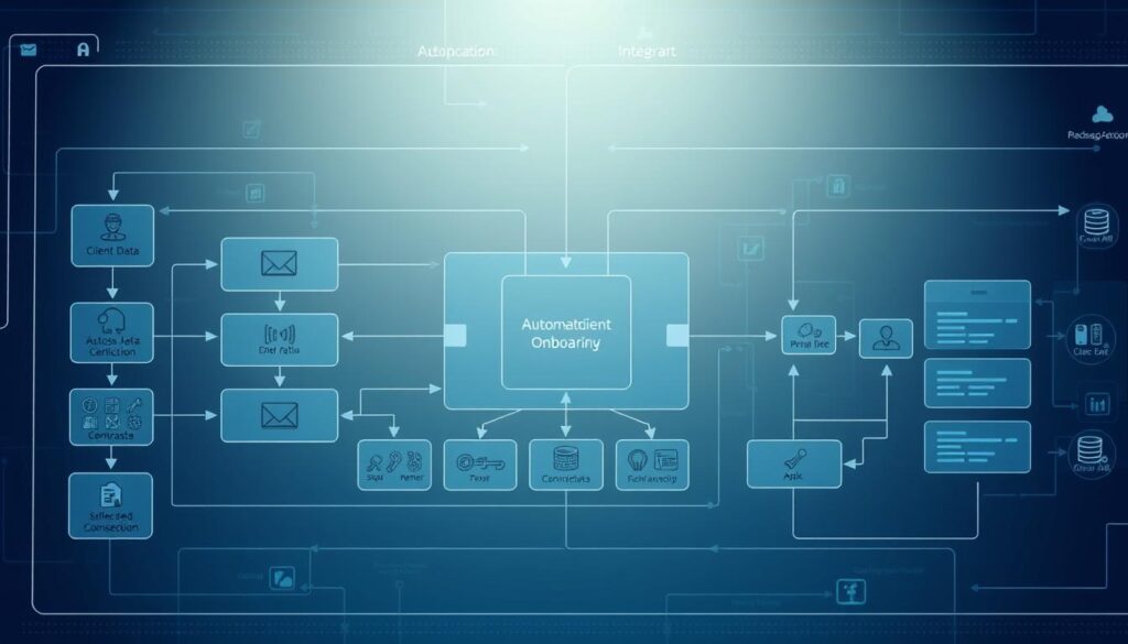 Automated Client Workflows Diagram Automated Client Workflows Diagram