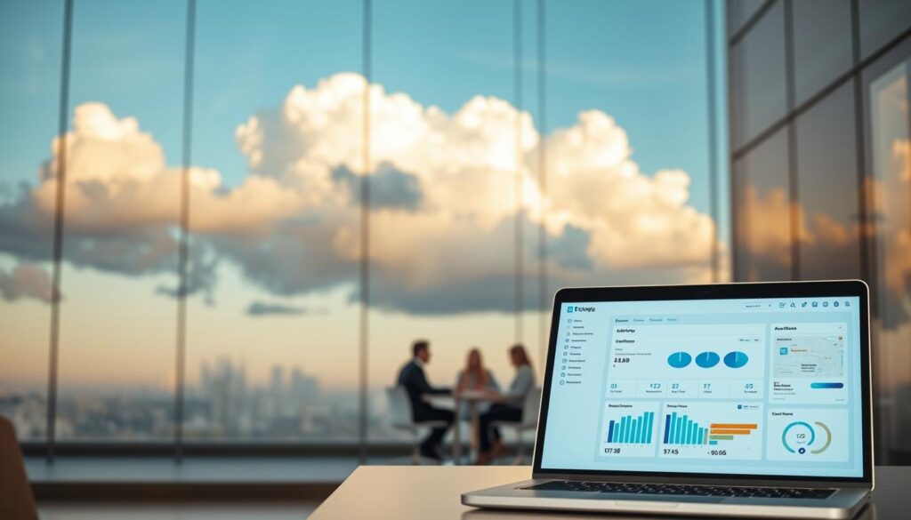 Cloud-based CRM for neighborhood business software