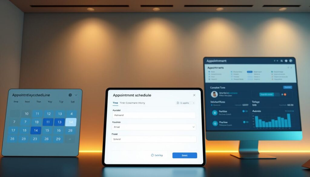 Digital Appointment Scheduling Interface