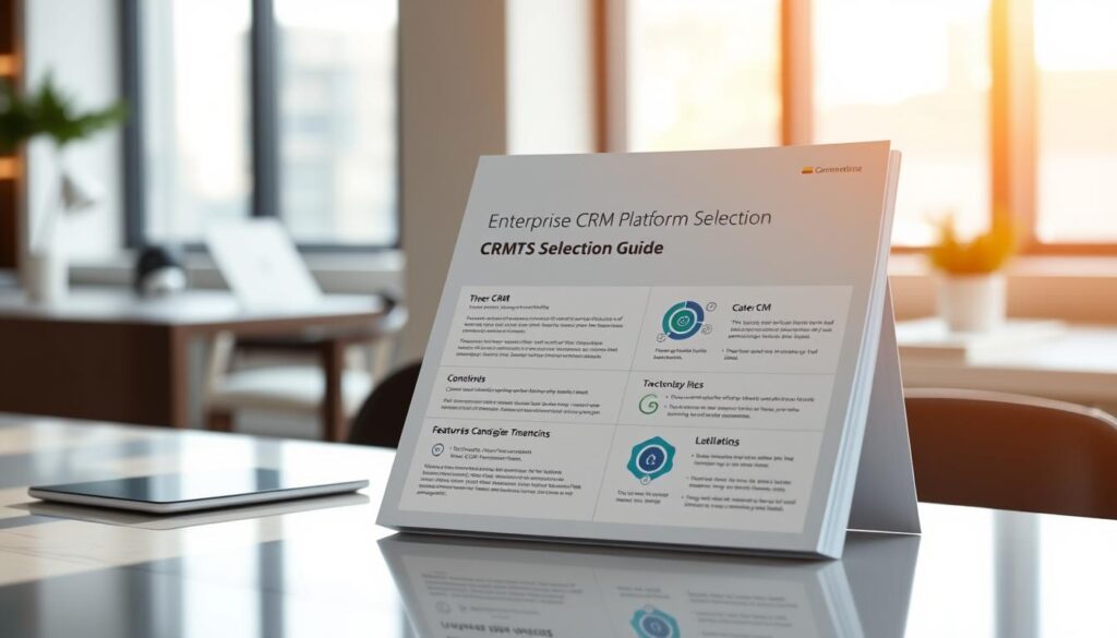 Enterprise CRM Platform Selection Guide