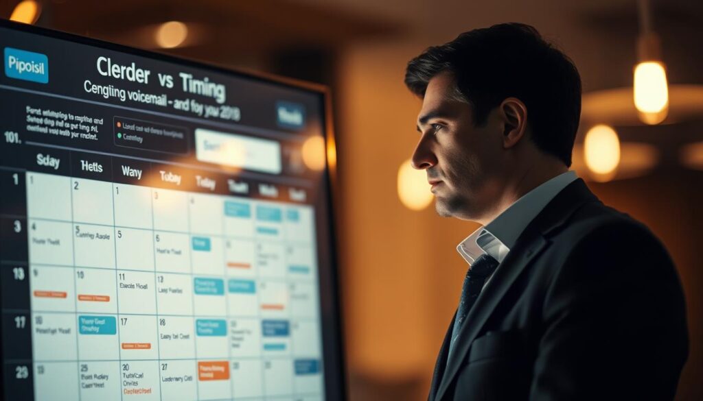 Voicemail Drop Marketing Timing Strategy