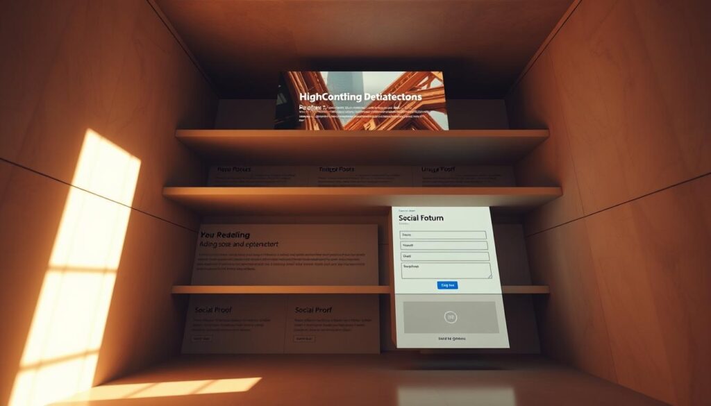 Landing Page Visual Hierarchy Design
