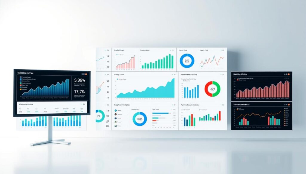 Marketing Metrics Dashboard Marketing Metrics Dashboard