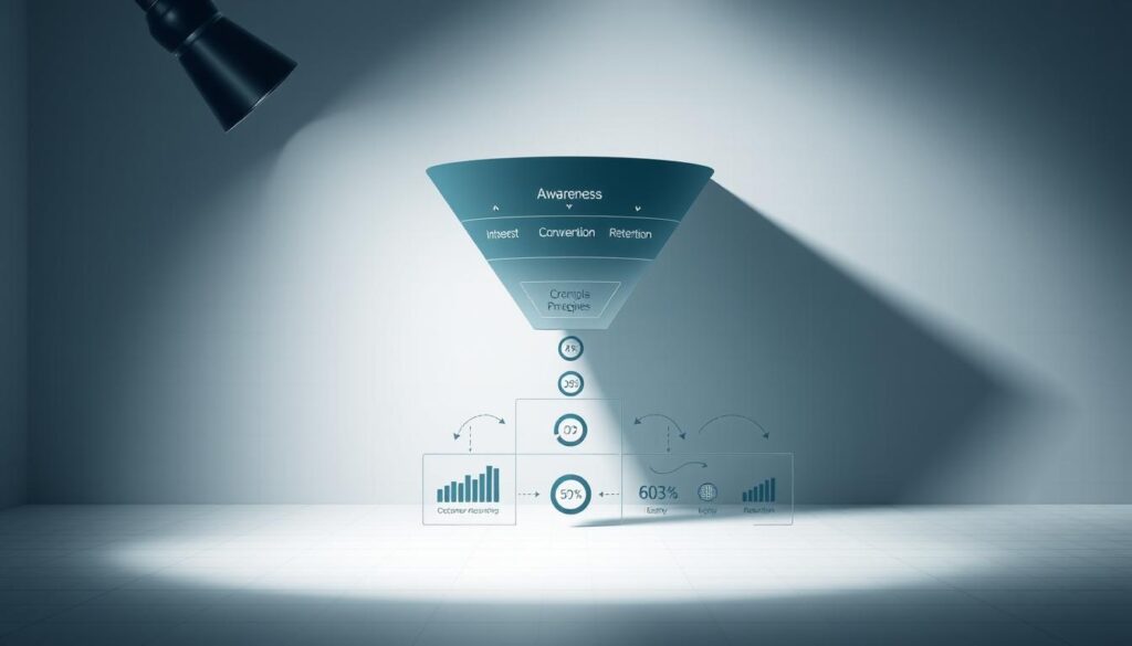 Sales Funnel Customer Journey Visualization