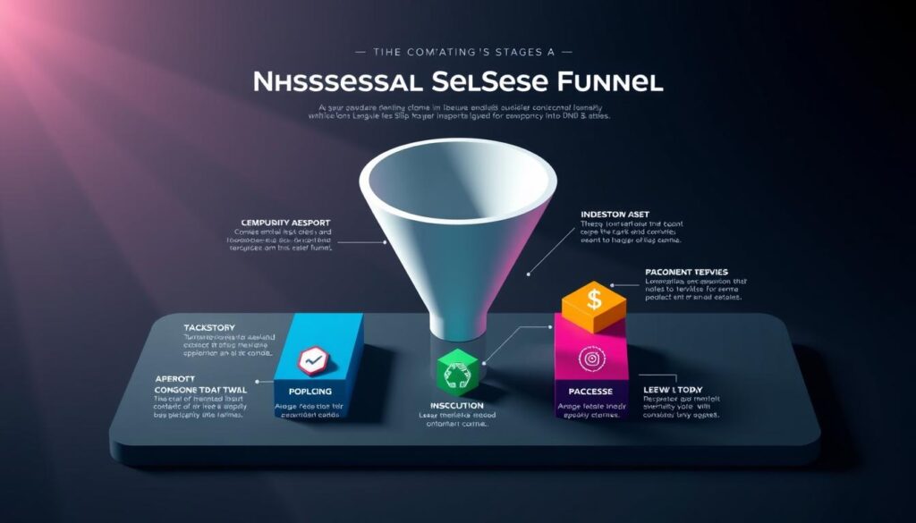 Sales Funnel Stages Visualization