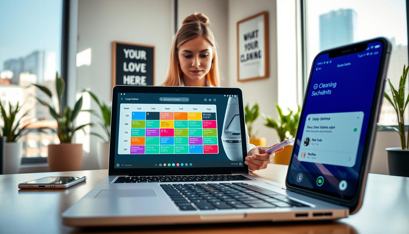 Cleaning business scheduling