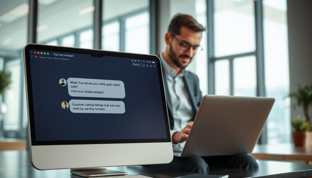 Customer Service Chat Widget