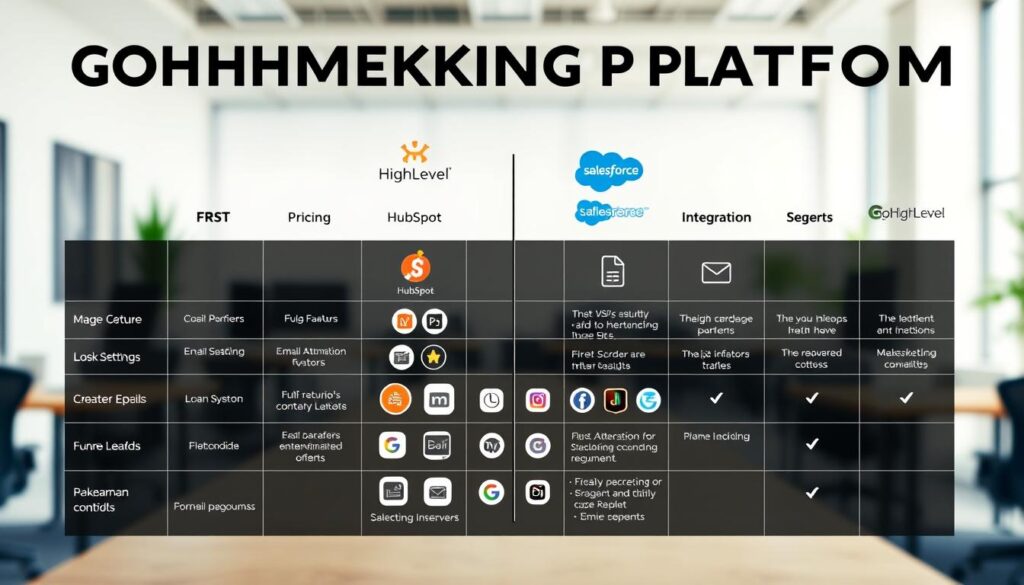 GoHighLevel Marketing Platform Comparison