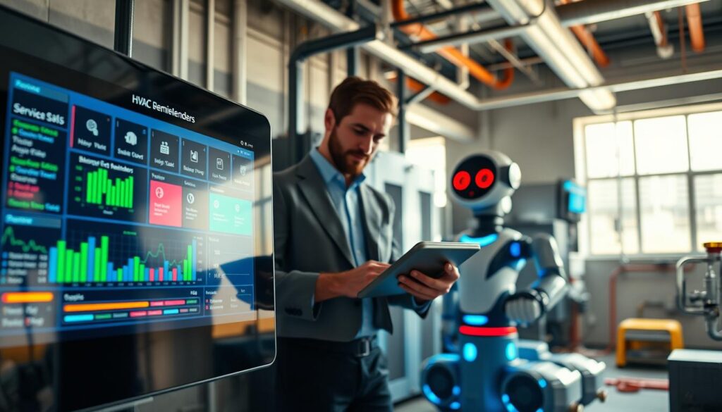 HVAC Service Automation Technology