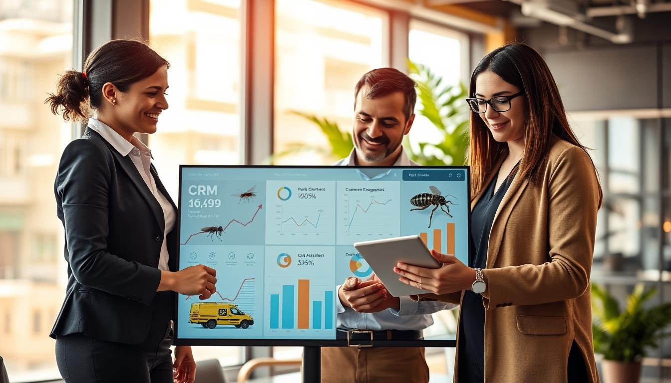 Pest control CRM