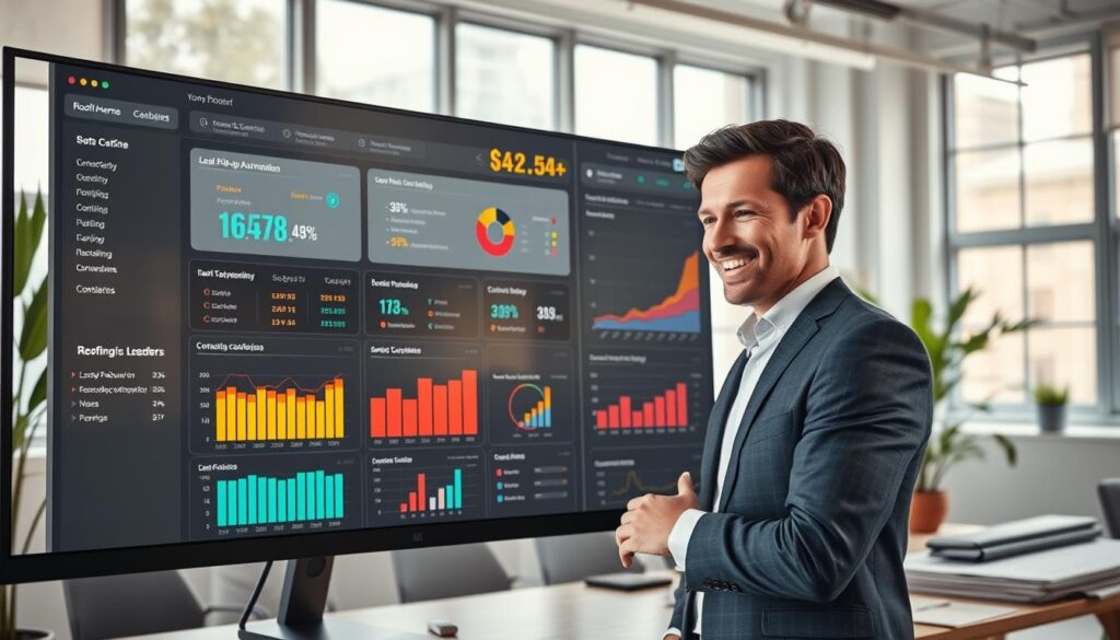 Roofing Contractor CRM Dashboard
