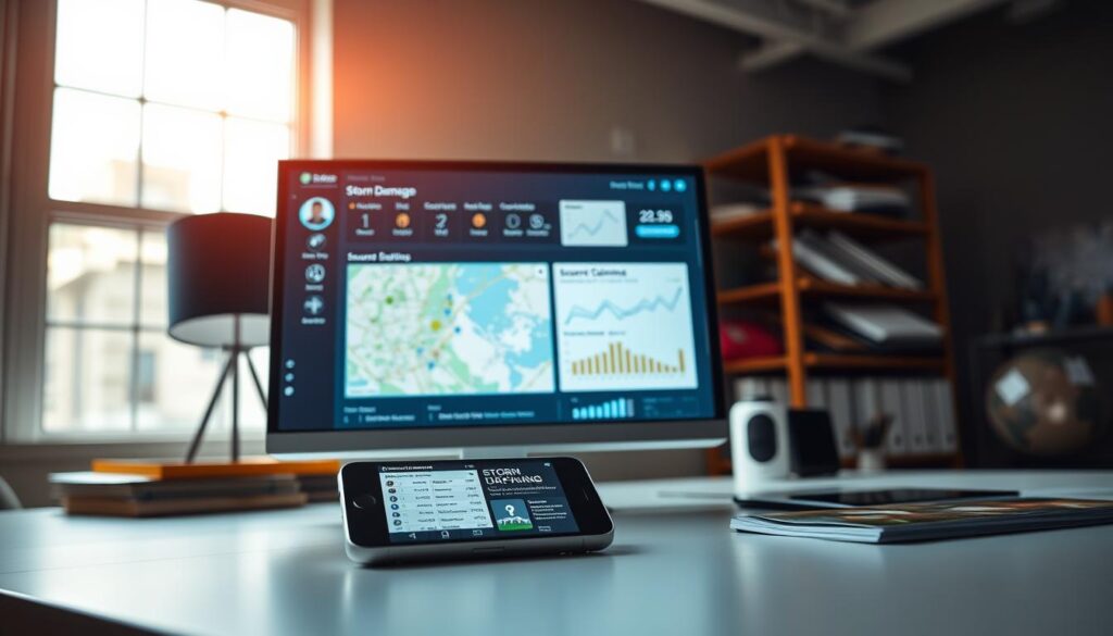 Storm Damage Tracking Software Dashboard